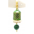 Meenakari Minakari Enamel Jhumka Jhumki Handmade Earring Jewelry Chandelier A118